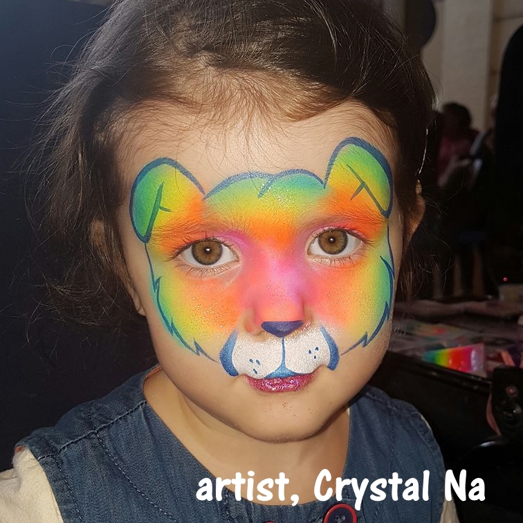 easy puppy face paint